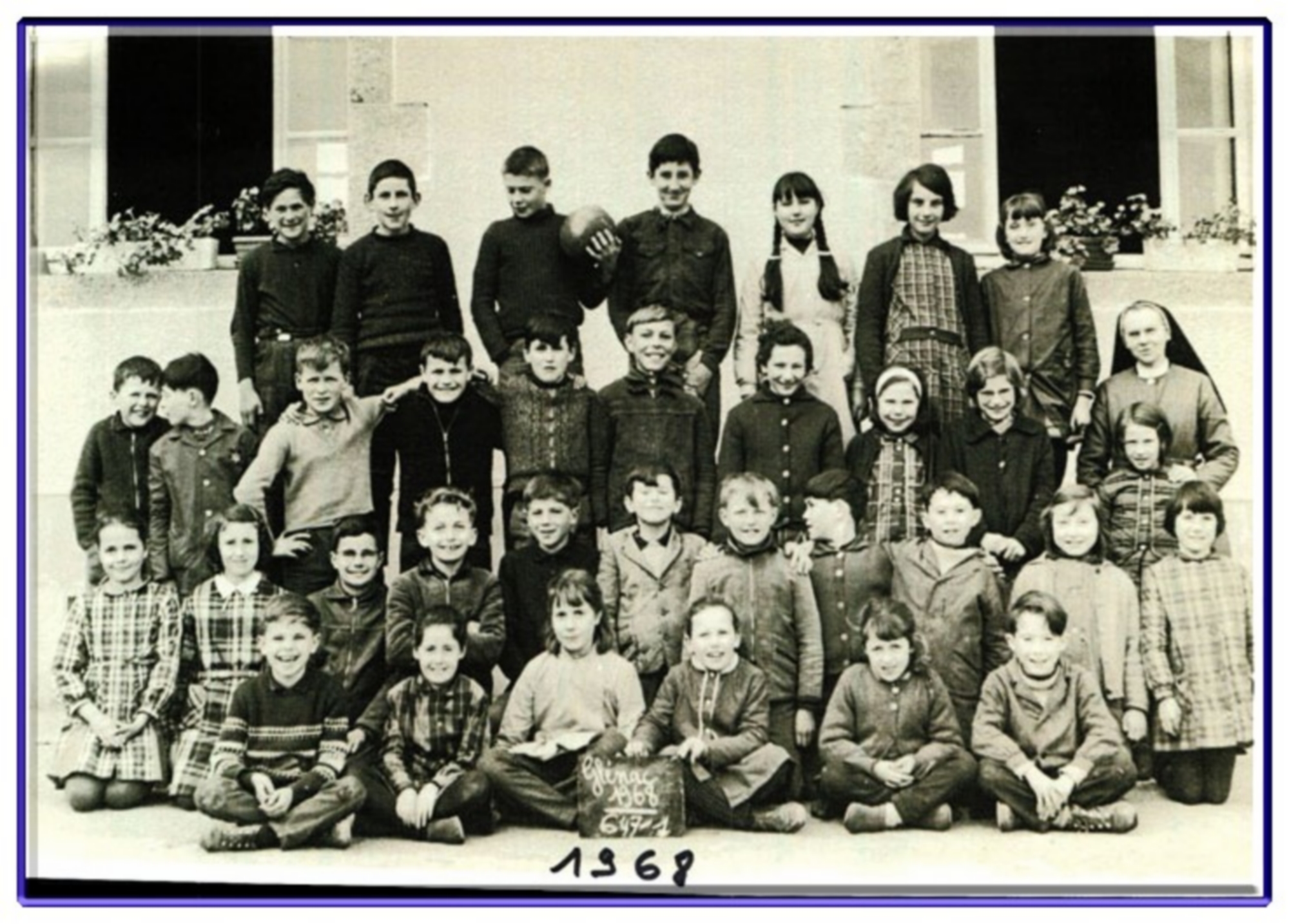Photo de l’année 1968 (2)-- Histoire de Glénac Photo de l’année 1968 (2)--